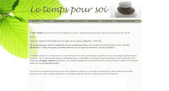 Desktop Screenshot of letempspoursoi.net