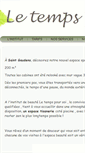 Mobile Screenshot of letempspoursoi.net