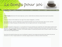 Tablet Screenshot of letempspoursoi.net